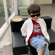 Ambb kids 艾摩贝贝 Beveniz兒童款字母刺繡防風外套