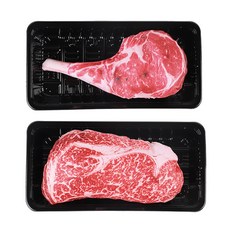 Petconomy 狗狗啾啾玩具2件組, 1套, 戰斧牛排+肋眼牛排