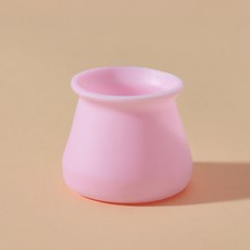 올하이 테이블 의자 미끄럼방지 보호 소음 긁힘방지 실리콘 커버, 핑크, 8개