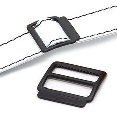 Button King 東大門鈕扣王 鋸齒扣環 內徑18mm, 8個, 黑色