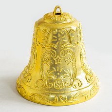 flowertree 裝飾小物 鈴鐺 金色鈴鐺, 1個, 單一顏色