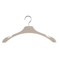 女性用木紋夾克背心衣架, 10個, 混合色