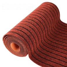 口袋大師 玄關辦公室防滑墊, 紅黑色, 1個