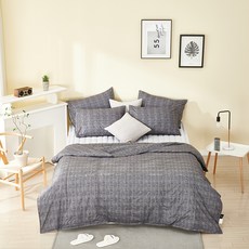 구스앤홈 켈트 폴란드70 구스 차렵이불 200g, 그레이믹스