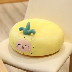 에나수 귀여운 과일동물 도넛 회음부방석, 파인애플, 1개