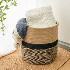 Lumimilu 圓形草編籃 25 x 25 cm, 混色, 1個