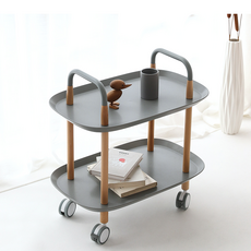 ICONIC HOUSE Celes 木製推車, DARKGRAY