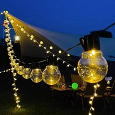 Apple Door露營派對燈 5m 20燈 電池, 加熱透明