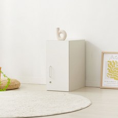 포메리트 모던에디션 상부 모듈락커장 열쇠형 600, 크림화이트, 1단