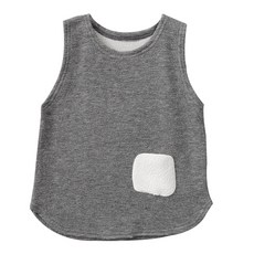 兒童簡約口袋睡眠背心