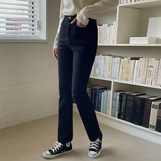 Vanilla Mint 女款 734 彈力刷毛靴型牛仔褲