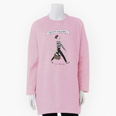 KerriLucy 長版刷絨哺乳上衣