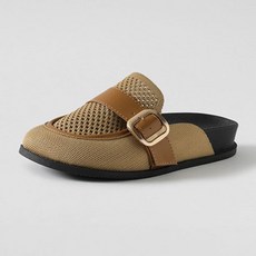 착한구두 여성용 브레이 니트 빅버클 블로퍼 BFFBR1f106