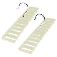 월드크린 밸트 넥타이 정리걸이, 화이트, 2개