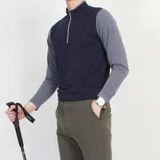 Aida Mineflow 男款 The Mind 登山 RM袖撞色長袖T恤