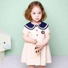 mollimelli 兒童款Good Mele學校風格連身裙