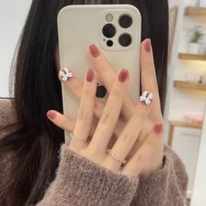 마켓감성 리프레쉬 프린세스 네일팁 세트, 3개, no 12