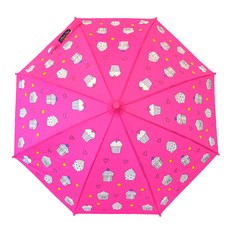 KIDSQUARE 兒童變色杯子蛋糕雨傘