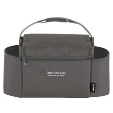 to tots 多功能嬰兒車整理器, 灰色, 1個