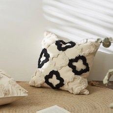 명양피프 사각 패턴 등받이 쿠션 커버 TY_RA5226