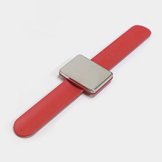 HAPPY BEARS 磁吸手腕帶針插, 紅色, 1個