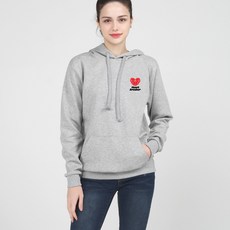 JB FASHION 愛心連帽T恤