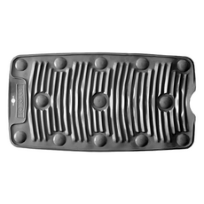 MONACO OLIVE 矽膠吸附式洗衣板, 1個, 灰色