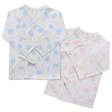 BABY&I 夏季印花肚衣 2入