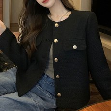 구디프 여성용 상큼 러블리 숏자켓