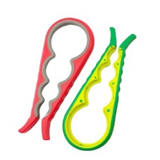 SOFTHOLIC 多用途開瓶器 多功能開瓶器 2件組, 隨機出貨, 1套