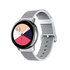 OVERGEAR Galaxy Watch4 錶帶 Active3 錶帶 NATO 魔術貼 22 毫米, 灰色的, NV-5