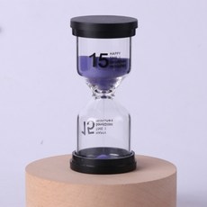 에베로 심플 베이직 컬러 모래시계 15분, PURPLE