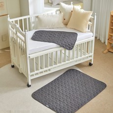 베네베딩 유아용 방수패드, 다크그레이