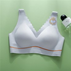 橘色線條孕婦內衣