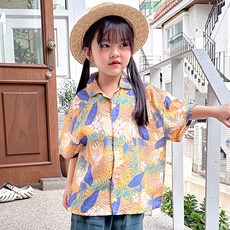 adorebebe 兒童夏威夷度假襯衫