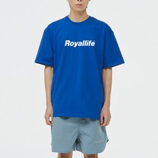Royallife 남녀공용 오리지널 로고 통기성 반팔티셔츠 RL001
