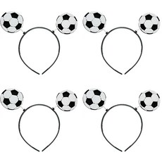 LivingDA 球造型髮箍, 足球, 4個