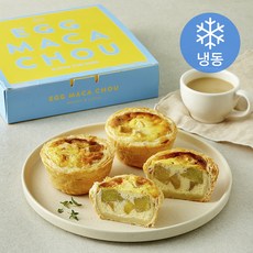 에그마카슈 고구마 뚱타르트 4개입 (냉동), 520g, 1개