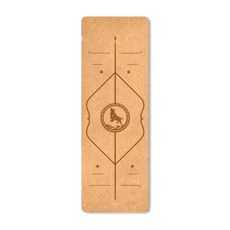 벨류하우스 코르크 TPE 라인 요가매트 06 W61, 혼합색상, 1개
