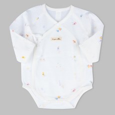 Organic Boom 幼兒款青色大海蛇紋包屁衣 夏季用