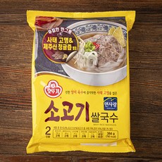 오뚜기 소고기 쌀국수 2인분, 384g, 1개