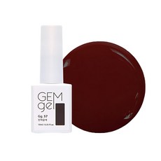 아이빛 네일아트 젬젤 컬러 젤네일, 57진적갈색, 10ml, 1개