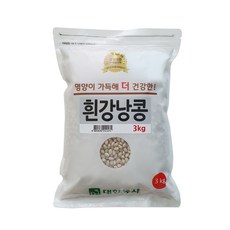 대한농산 흰강낭콩, 1개, 3kg