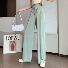 Dearlola 女款修身羅紋寬鬆彈性褲