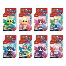 神秘公寓 迷你樂高相容積木公仔 8件組, 混合顏色, 1個