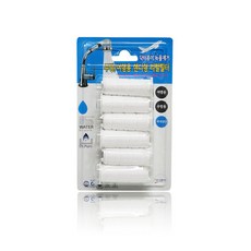 Dr.Pure 除鏽廚房手持式替換濾心 6入, 1個