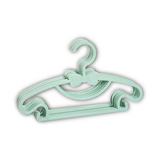 Itgome 兒童蝴蝶結衣架, 綠色, 10個