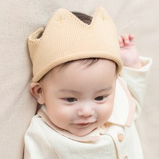 HAPPY PRINCE 針織皇冠頭帶