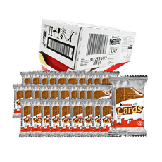 kinder 健達 卡片T2 巧克力, 25.6克, 30個