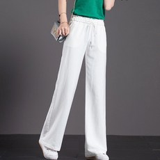 여성용 프로레크 밴딩 스트링 와이드 롱 팬츠 CH-2213869